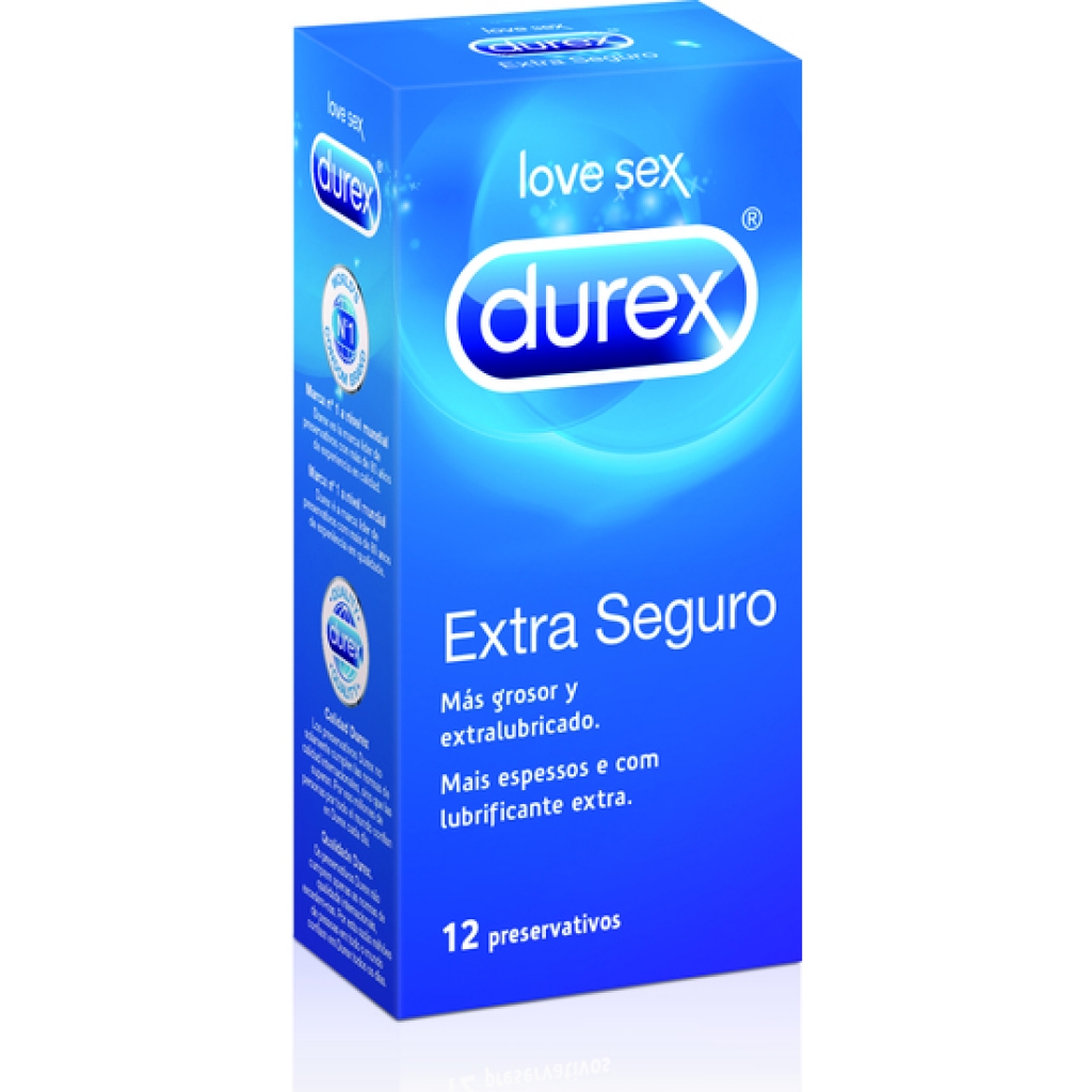 Durex extra seguro 12 unidades