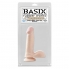 Basix rubber works pene 16 centímetros natural