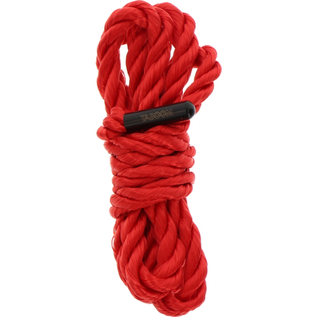 Taboom cuerda de bondage de 1.5 metros de 7milímetros - rojo