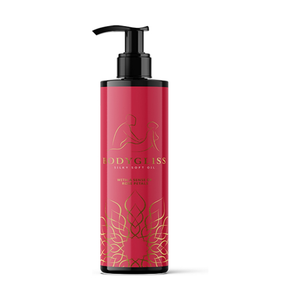 Bodygliss - massage collection silky soft oil rose petals 150 mililitros