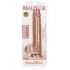 Realrock - pene realístico con testículos y ventosa - 12/ 30,5 centímetros