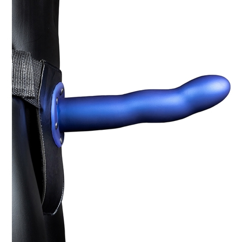 Ouch-correa hueca curvada - 8 / 20 centímetros-azul metalizado