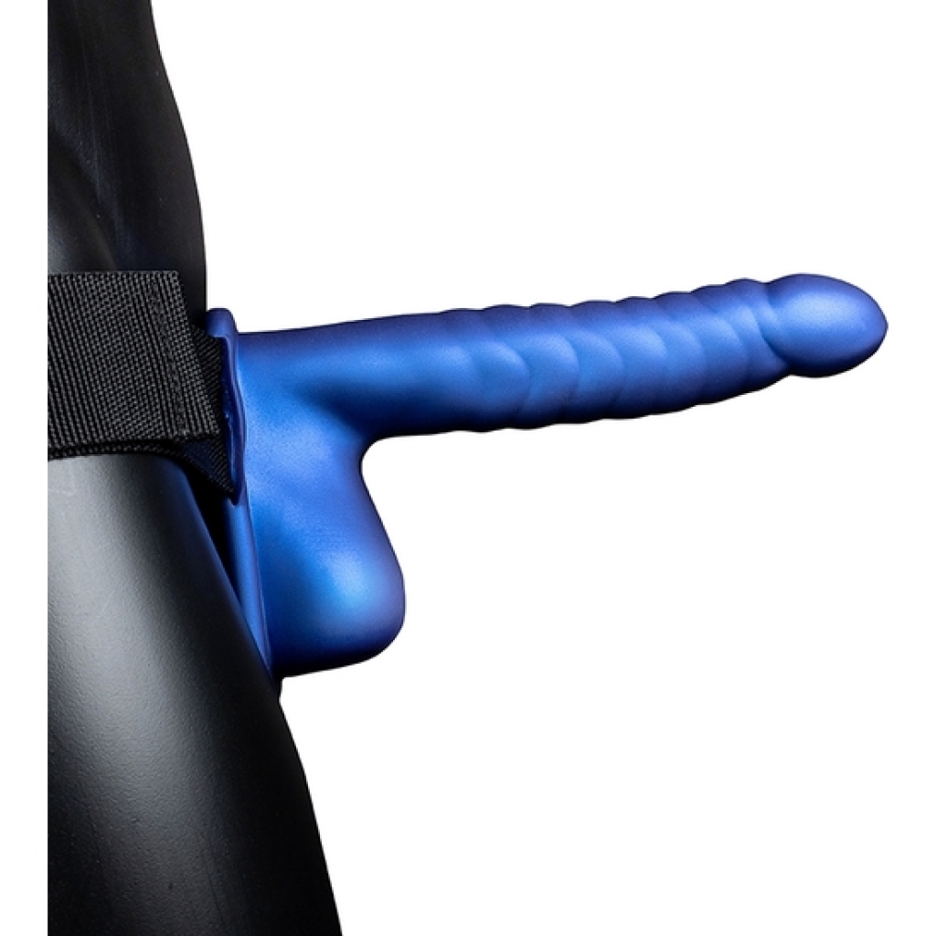 Ouch-correa hueca con testículos - 8 / 21 centímetros-azul