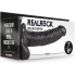 Realrock- correa hueca con testículos - 7 / 18 centímetros - negro