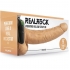 Realrock-strap-on hueco vibratorio con testículos - 9/ 23 centímetros
