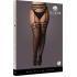 Le désir - garterbelt stockings with open design - negro - osx