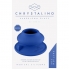 Chrystalino - silicone suction cup - blue