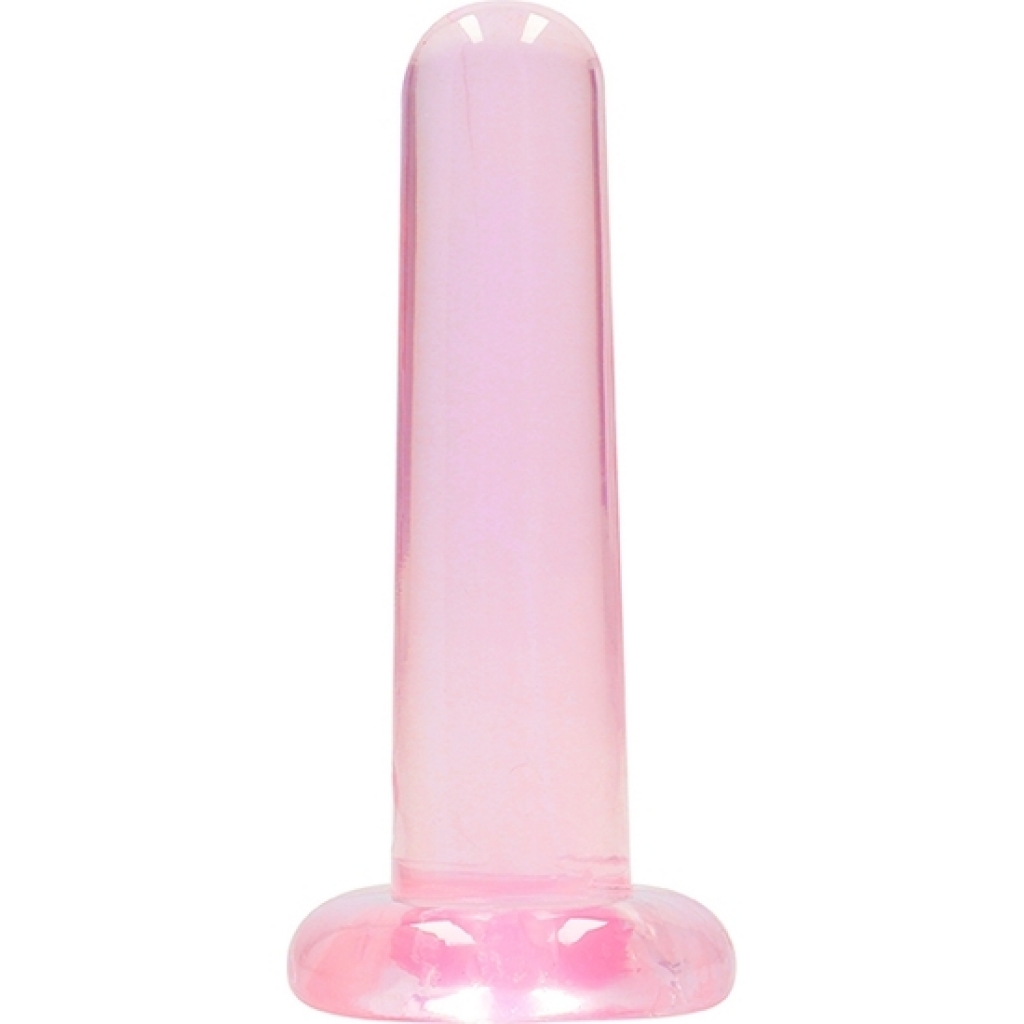 Realrock - non realistic dildo with suction cup - 5,3/ 13,5 centímetros - rosa