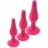 Flirts curved anal training kit pink