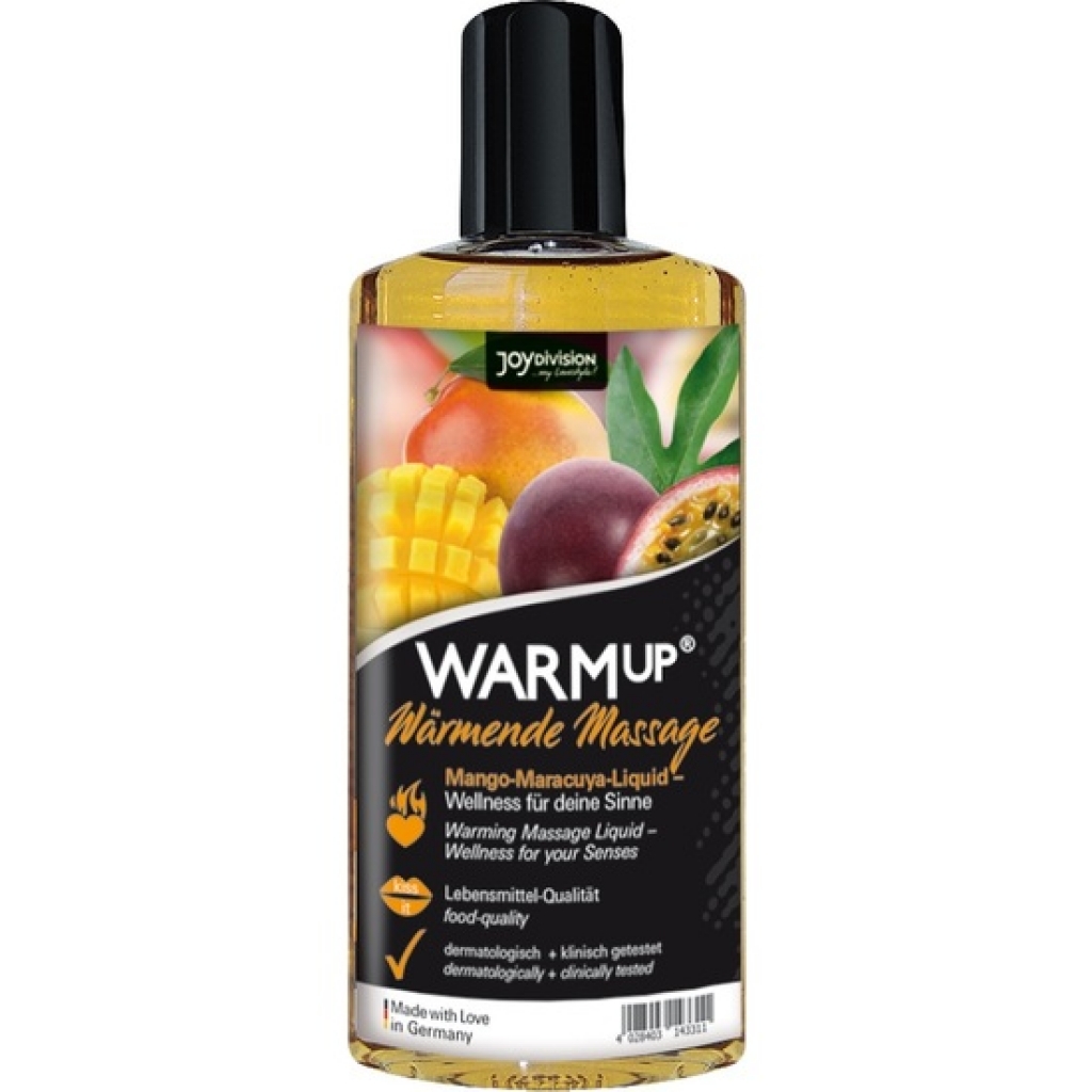 Aceite de masaje efecto calor mango + maracuya 150 mililitros