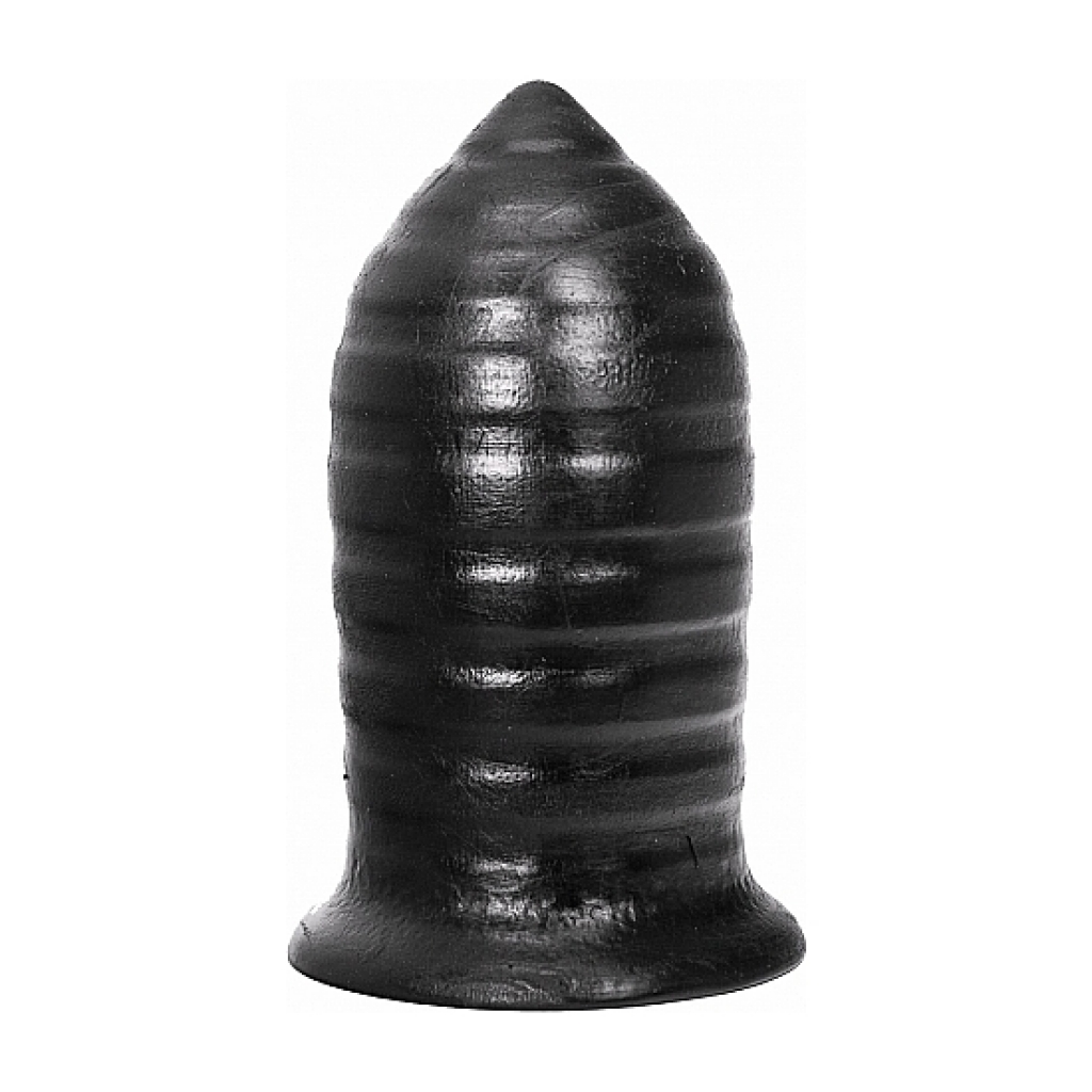 All black plug anal 16 centímetros