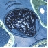 Bolso bandolera 3d polipiel disney stitch - azul