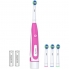 Cepillo dientes eléctrico +3 recambios - colores surtidos