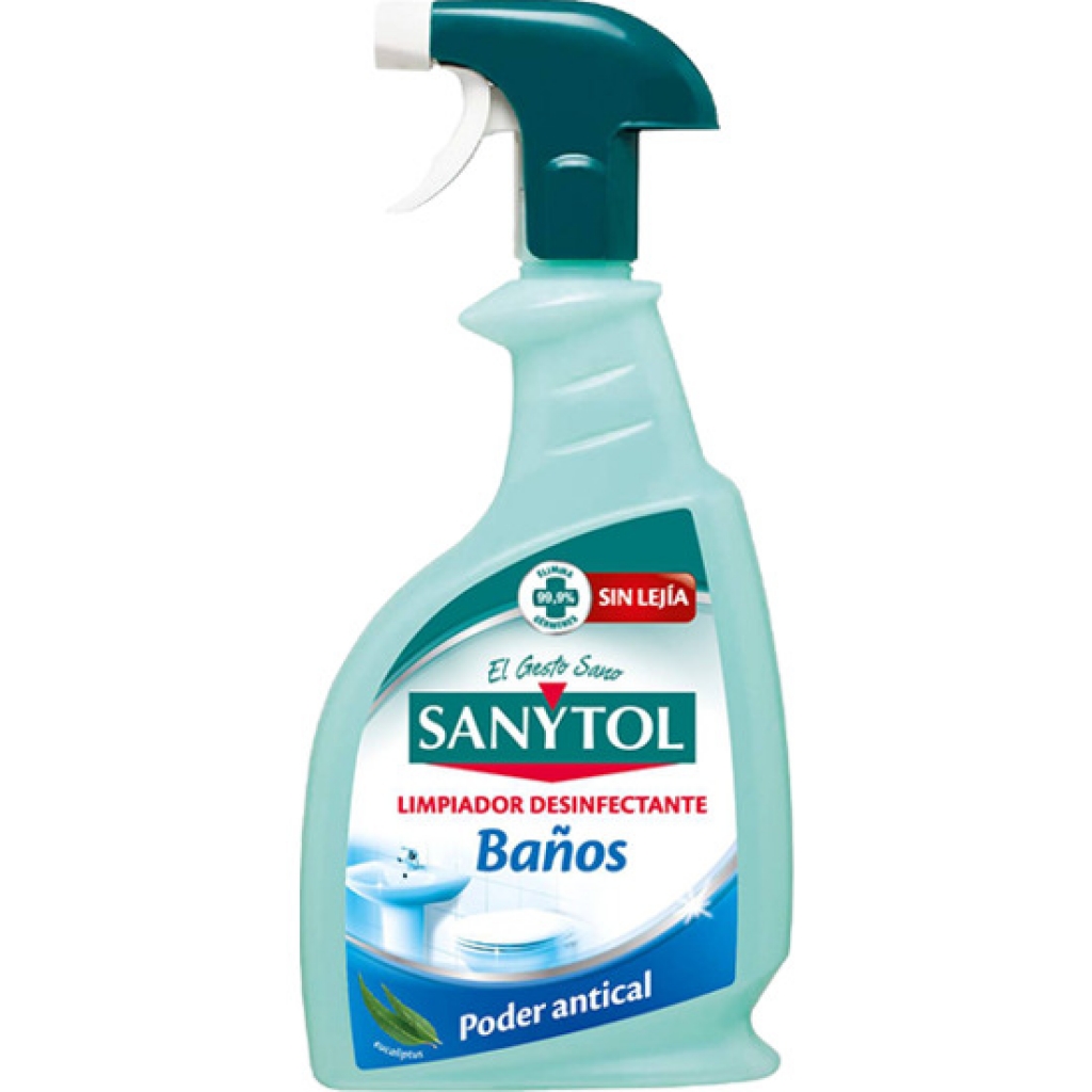 Limpiador desinfectante baño sanytol 750 mililitros
