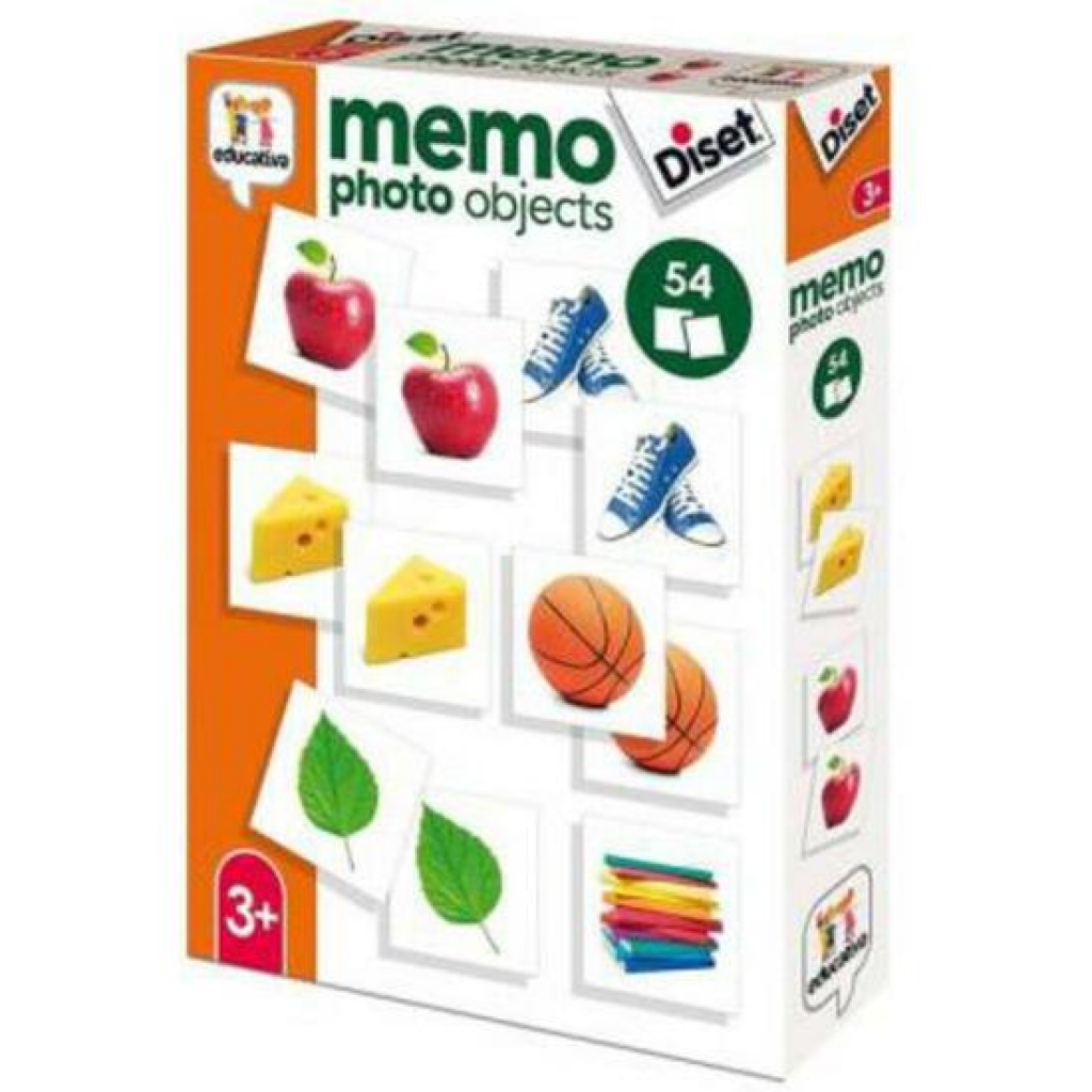 Memo photo objects 54 piezas.
