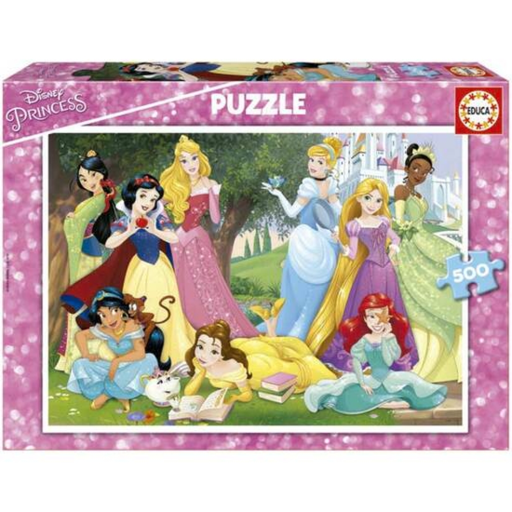 Puzzle 500 piezas. princesas disney