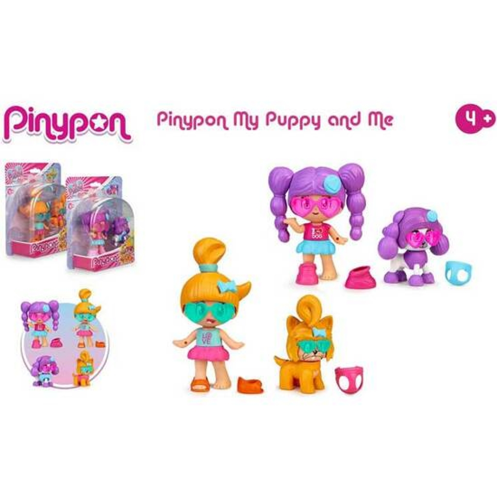 Figura pinypon my puppy and me