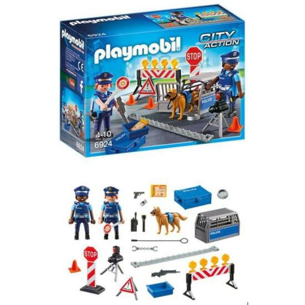 Control de policía playmobil