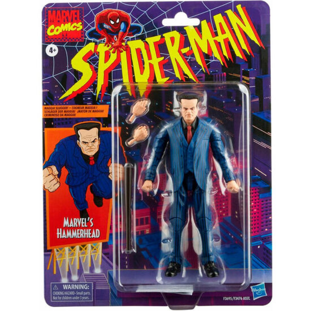 Figura 2022 hammerhead spiderman marvel legends 15 centímetros