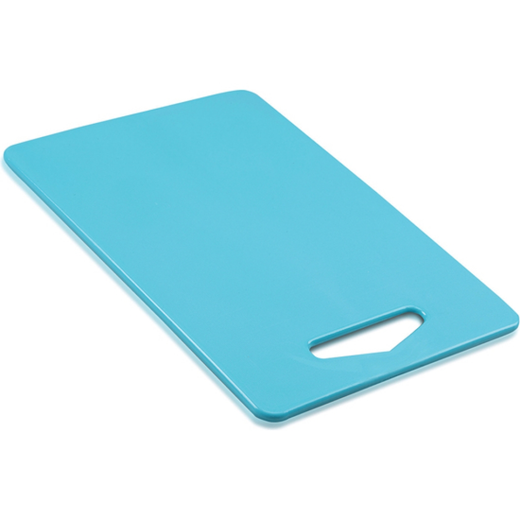 Tabla de corte rectangular azul c/asa (31 x 21 x 0,7 centímetros) 7house
