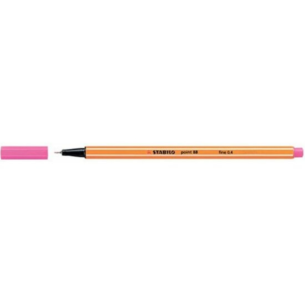 Rotulador escritura punta fina 0.4mm point88 color - rosa 56