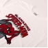 Camiseta corta single jersey spiderman white