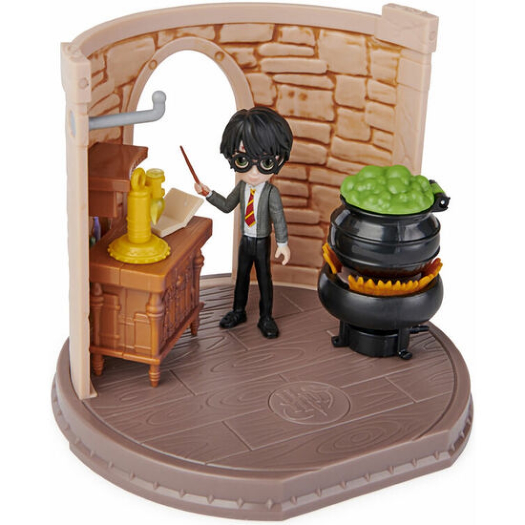 Diorama mágical minis aula de pociones harry harry potter wizarding world