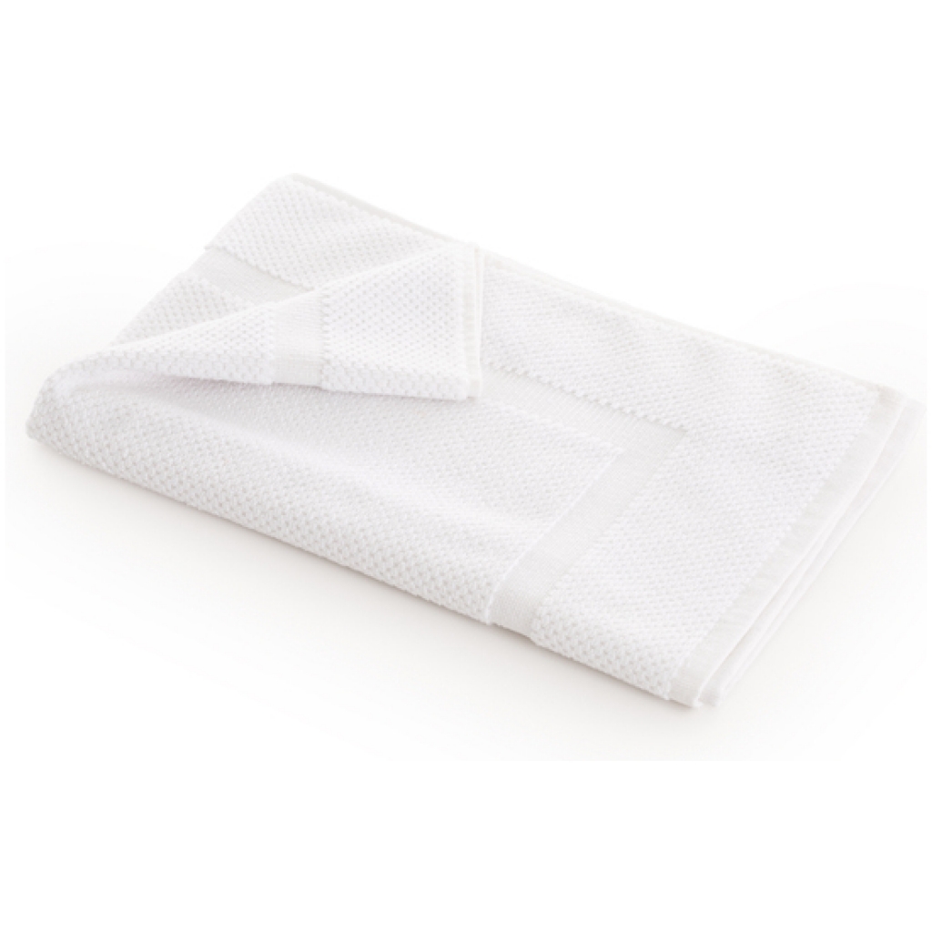 Pack 2 toallas 100% algodón peinado 650 gr. white 50x100