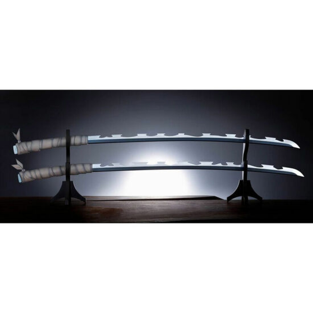 Replica espada nichirin inosuke hashibira demon slayer kimetsu no yaiba 93 centímetros