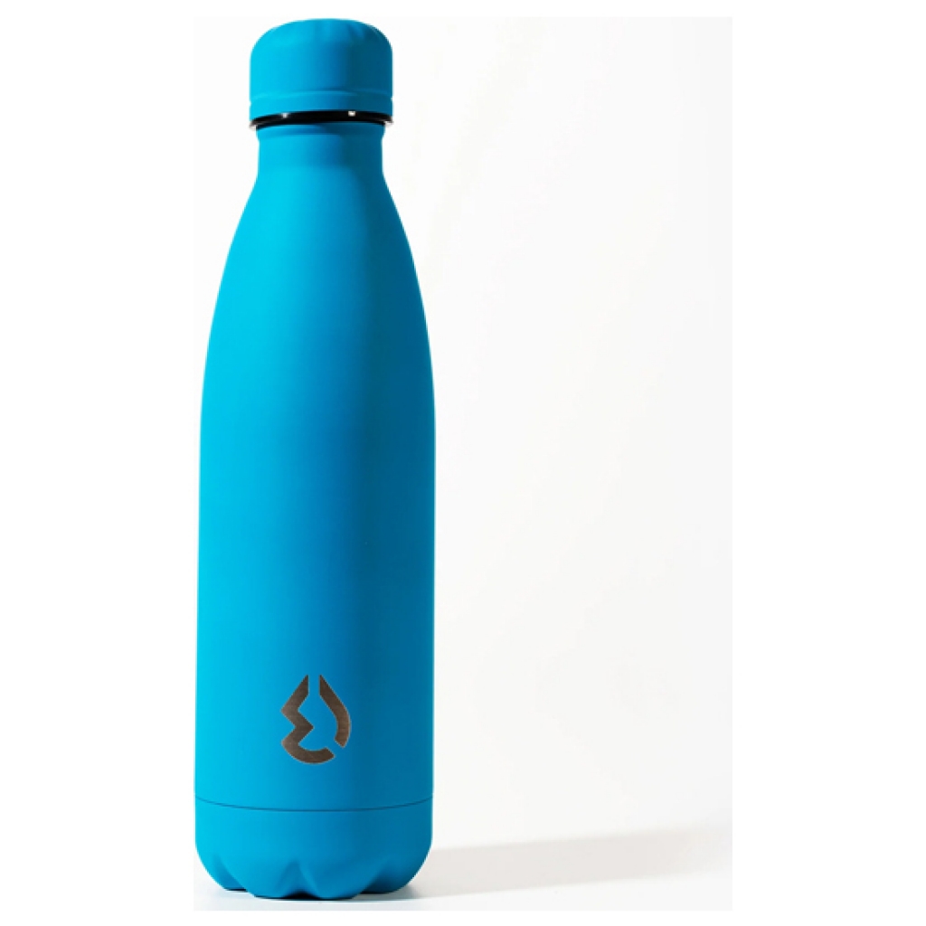 Botella azul flúor water revolution 500 mililitros