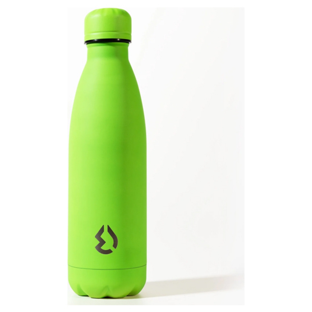 Botella verde flúor water revolution 500 mililitros