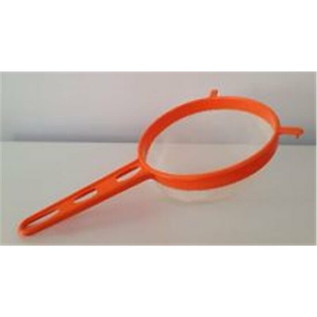 Colador plástico naranja 16 centímetros