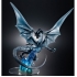 Figura blue eyes white dragon duel monsters art works holographic edition yu-gi-oh! 28 centímetros