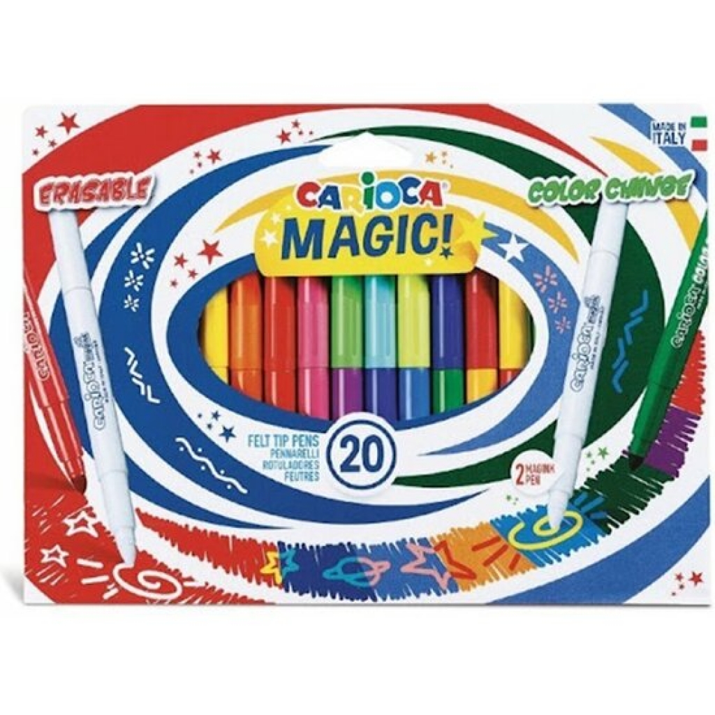 Rotuladores magic! 10 color change + 8 erasable + 2 magink pen