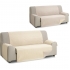 Rombo cubre sofa reversible acolchado 2 plazas beige/lino