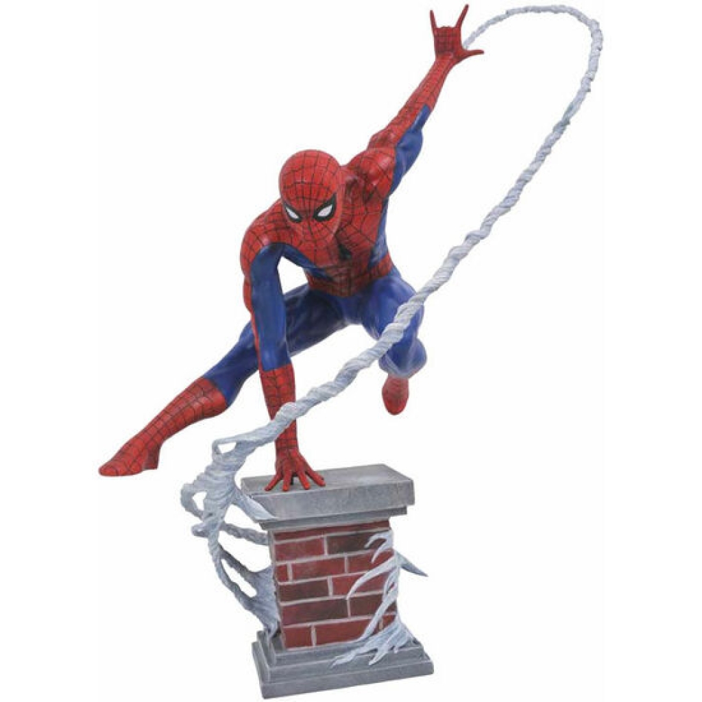 Estatua resina spiderman marvel 30 centímetros