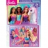 Barbie puzzle doble 2x48