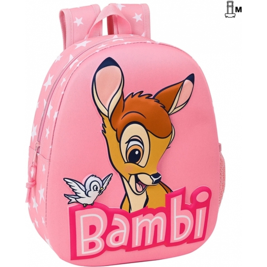 Disney mochila 3d bambi 33x27