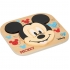Mickey puzzle encaje madera 6 piezas 21x20