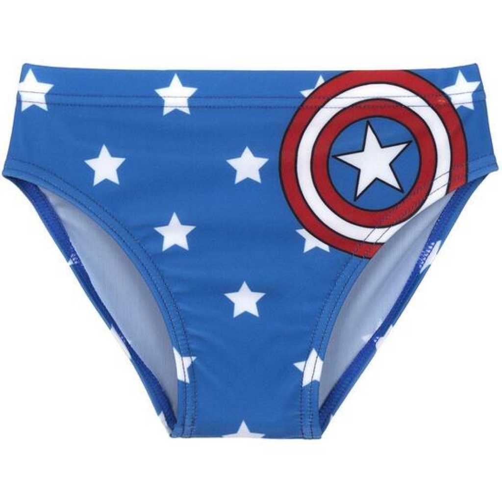 Slip baño avengers capitán america blue