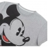 Camiseta corta single jersey punto mickey dark gray