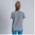Camiseta corta single jersey punto snoopy dark gray