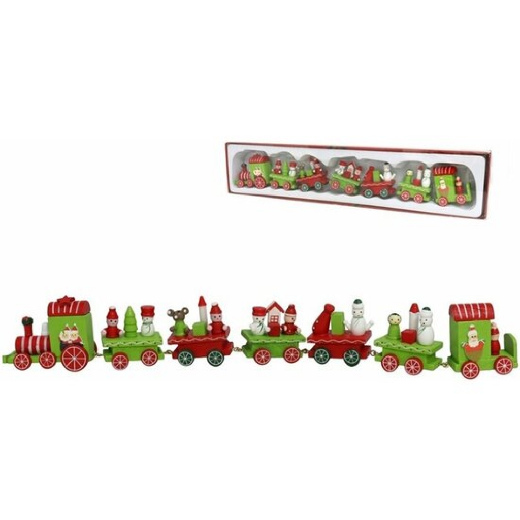 Tren de navidad decorativo 41 centímetros