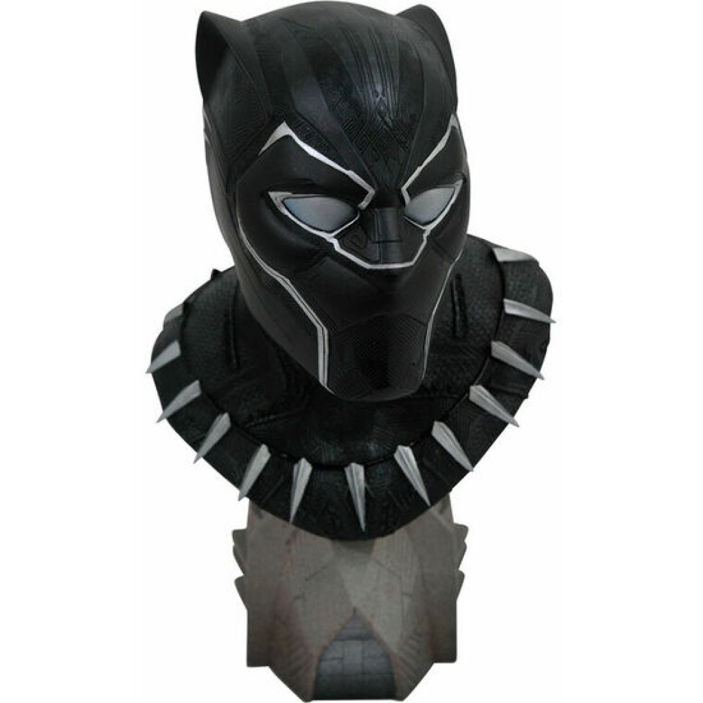 Busto black panther marvel 25 centímetros