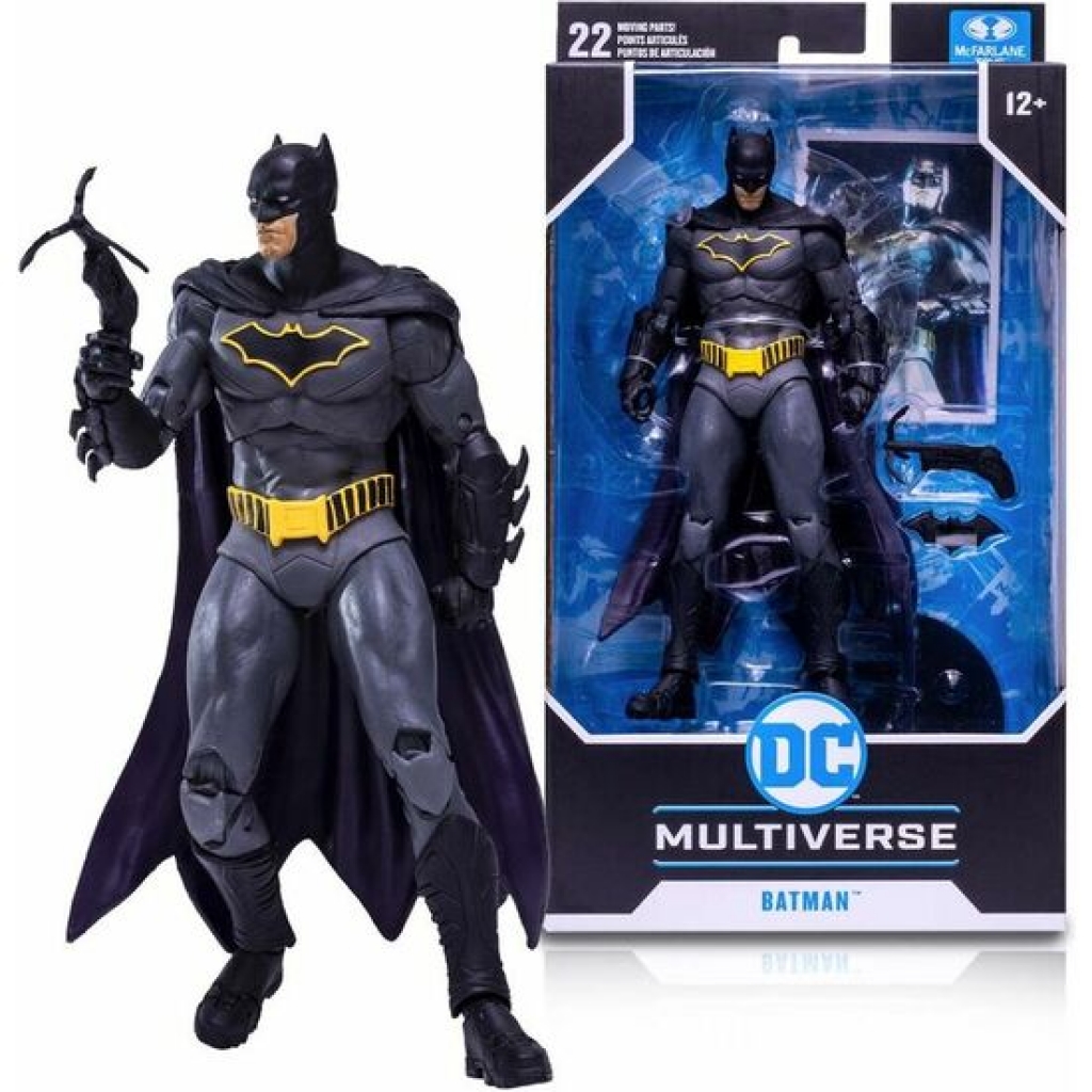 Figura batman rebirth multiverse dc comics 18 centímetros