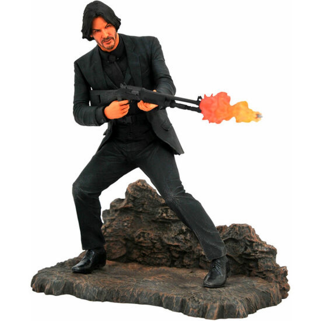 Estatua diorama john wick 23 centímetros