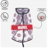 Impermeable ajustable para perro l avengers capitán america red