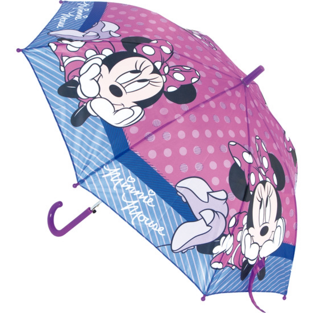 Paraguas automatico 48 centímetros minnie mouse 