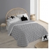 Funda nórdica 100% algodón modelo galilea gris para cama de 200x200 centímetros