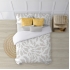 Funda nórdica 100% algodón modelo chame gris para cama de 105 (180x220 centímetros)